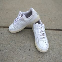 Nike Air Force 1 Low Triple White 315122-111 Men’s 8 Classic Leather Sneakers
