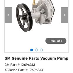 Brake Booster Vacuum Pump