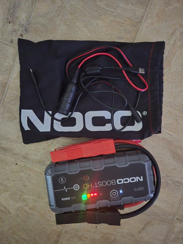 Noco Jumpbox Brand New With Everything