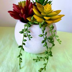 Home Decor Faux Succulent Plants