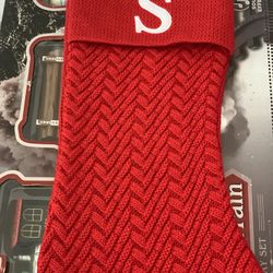 The Letter S Stocking 
