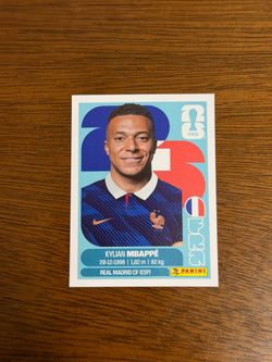 Panini Mbappe sticker