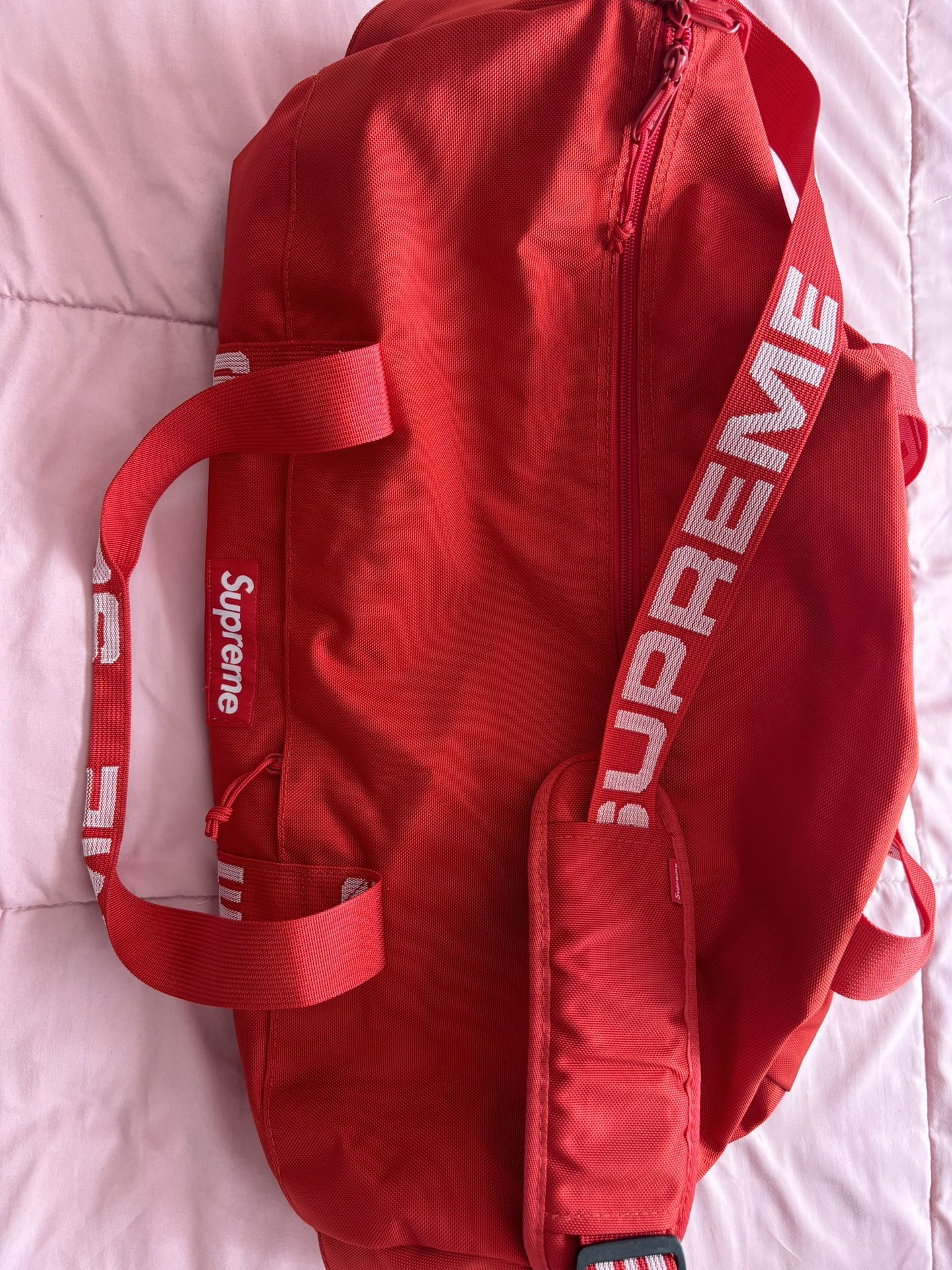 Supreme Duffle Bag Red