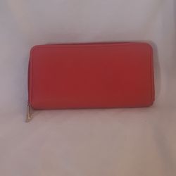 Safe Keepers Woman’s Coral Clutch/wallet