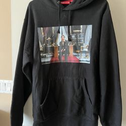 Supreme x Scarface Hoodie Black Size Large