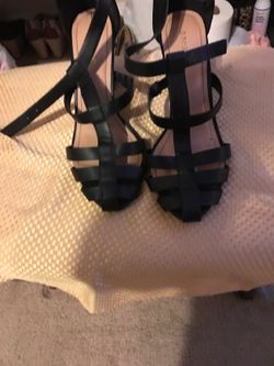Black heels