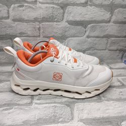 On Cloud tilt Loewe 2 trainers White/Orange Men Size 11