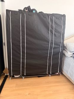 Portable Fabric Wardrobe Closet Organizer