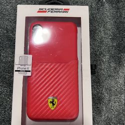 Iphone X Ferrari Cover