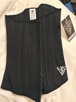 April Black Diamond Powernet Waist Trainer Faja Black XSmall