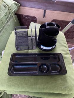 Set of 3 desk organizers