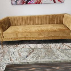 Modern Gold Couch