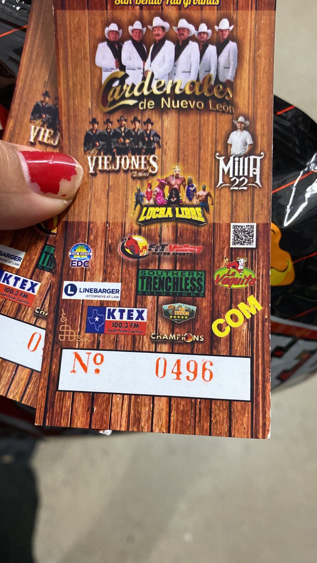 Two Tickets Cardenales👍👍👍
