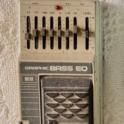 Ibanez BE10 Vintage Graphic Bass EQ pedal