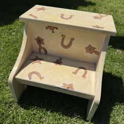 Cowboy Stool For Kids 