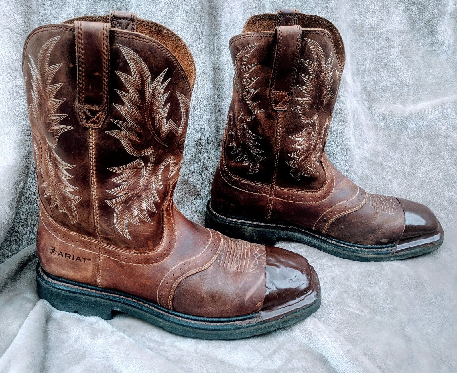 Ariat Men's Leather Work Boots Size 10.5 EE