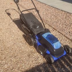 Kobalt 40 Volt Electric Lawn Mower Needs Battery