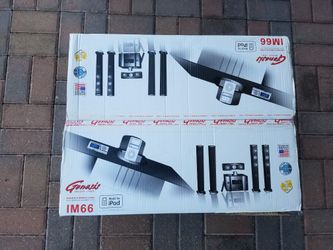 Brand new power stereo system with speakers