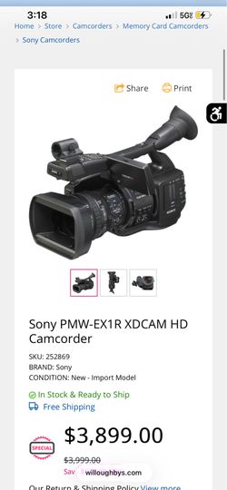 Sony pwm-ex