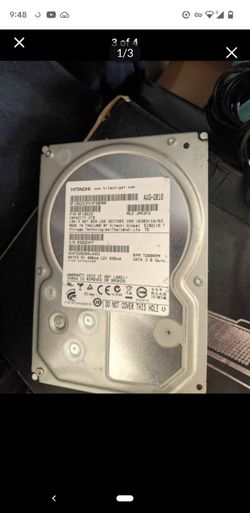 Two TB desktop hard drives loaded with win10 working great $25 each