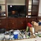 Wood Entertainment Center 