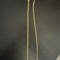 Jaxxon 4mm Gold Rope Chain