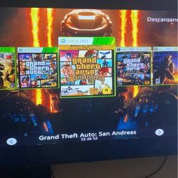 Xbox 360 Included With 52 Games 