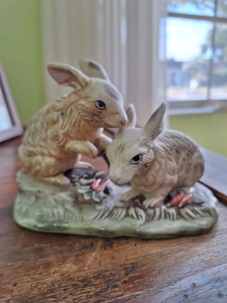 Two Bunnies Knickknack