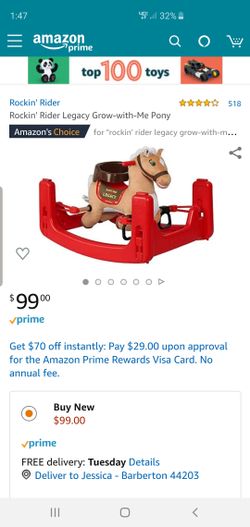 Rockin' Rider Legacy Grow-with-Me Pony