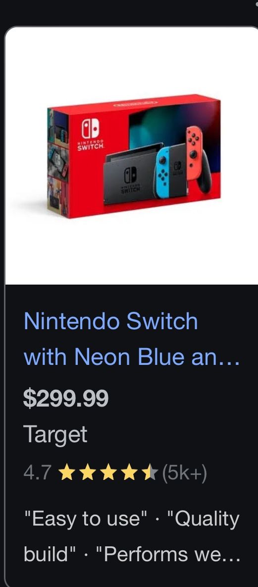 Nintendo Switch With Charzard Back