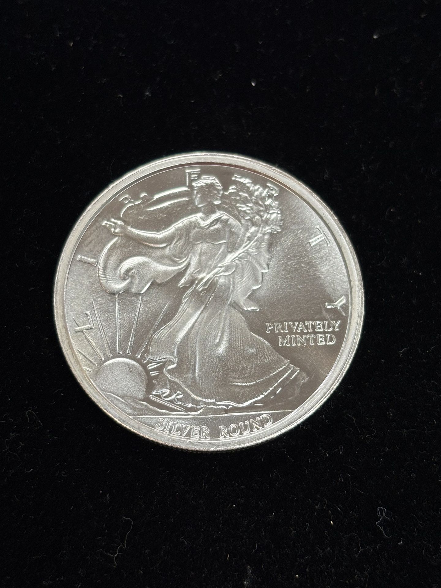Liberty Silver Round
