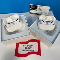 Apple Airpods Pro Wireless Headphones - PAYMENTS AVAILABLE With $15 DOWN
