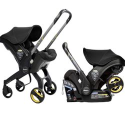 Doona Car Seat & Stroller, Nitro Black - All-in-One Travel System