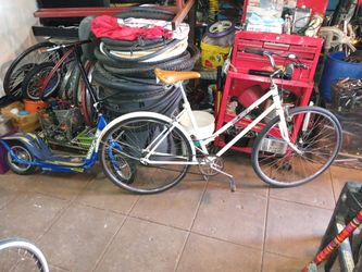 Bicycle And Scooter