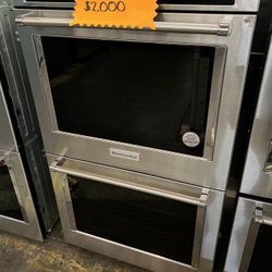 Kitchen Aid Stainless Steel Double Oven C5A50