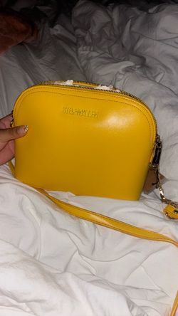 Steve madden yellow purse