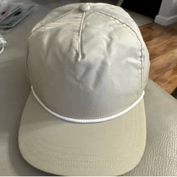 Greyson G Rope Hat Golf Cap Pebble Logo Snapback CMCLSCA01-270-OS Adjustable