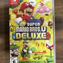 Super Mario Bros U Deluxe