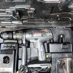 Craftsman 18 Volt Cordless Hammer Drill