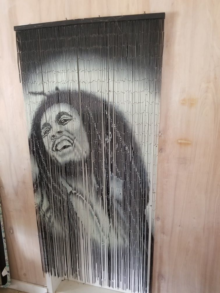 Bob Marley Door Beads