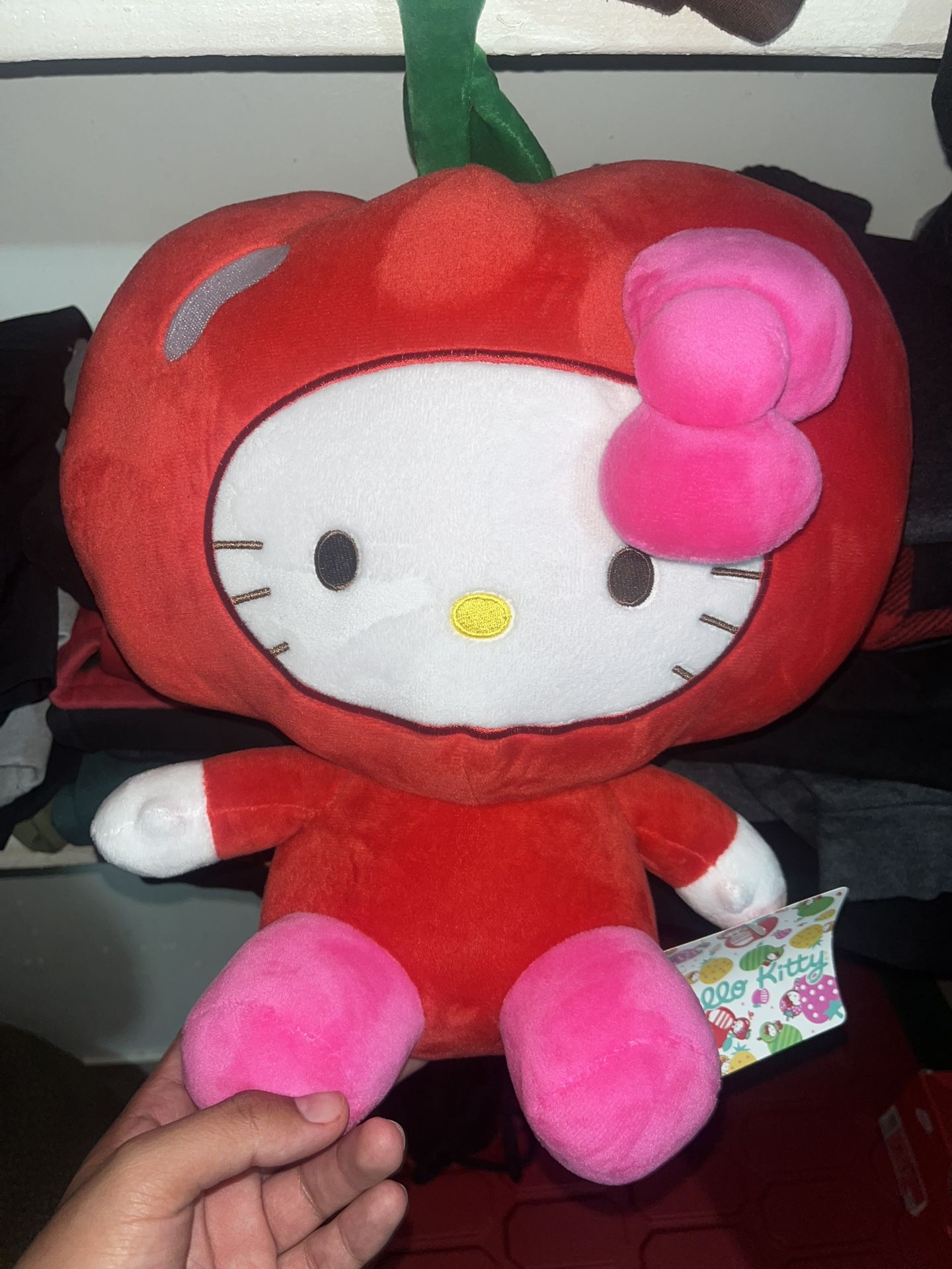 Hello Kitty Apple Plushie 