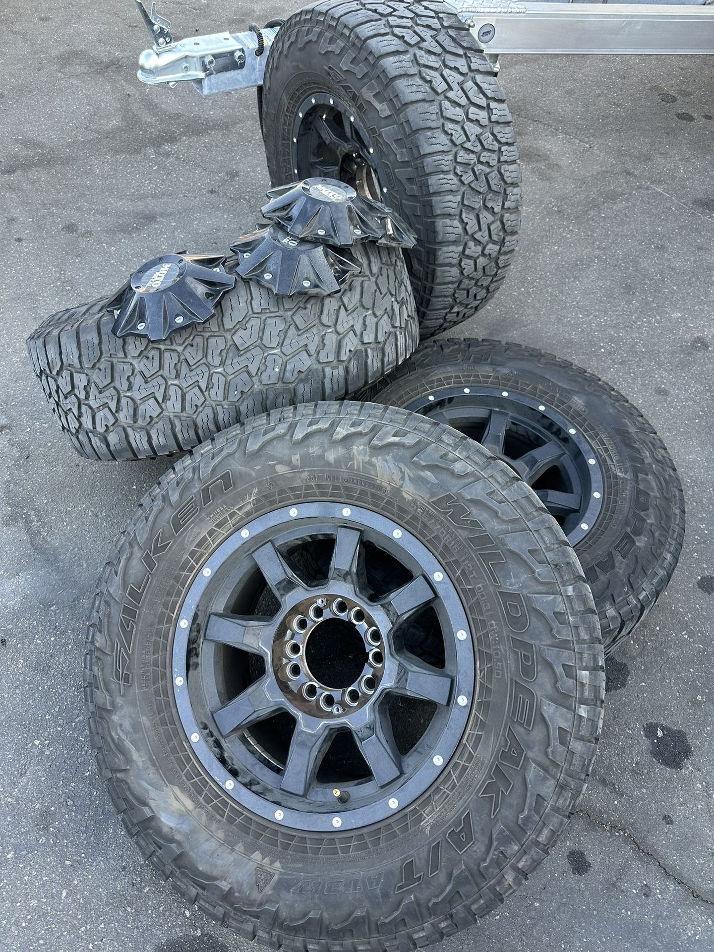 Off-road rims and Tires