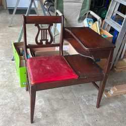 Telephone Conversation Table & Seat