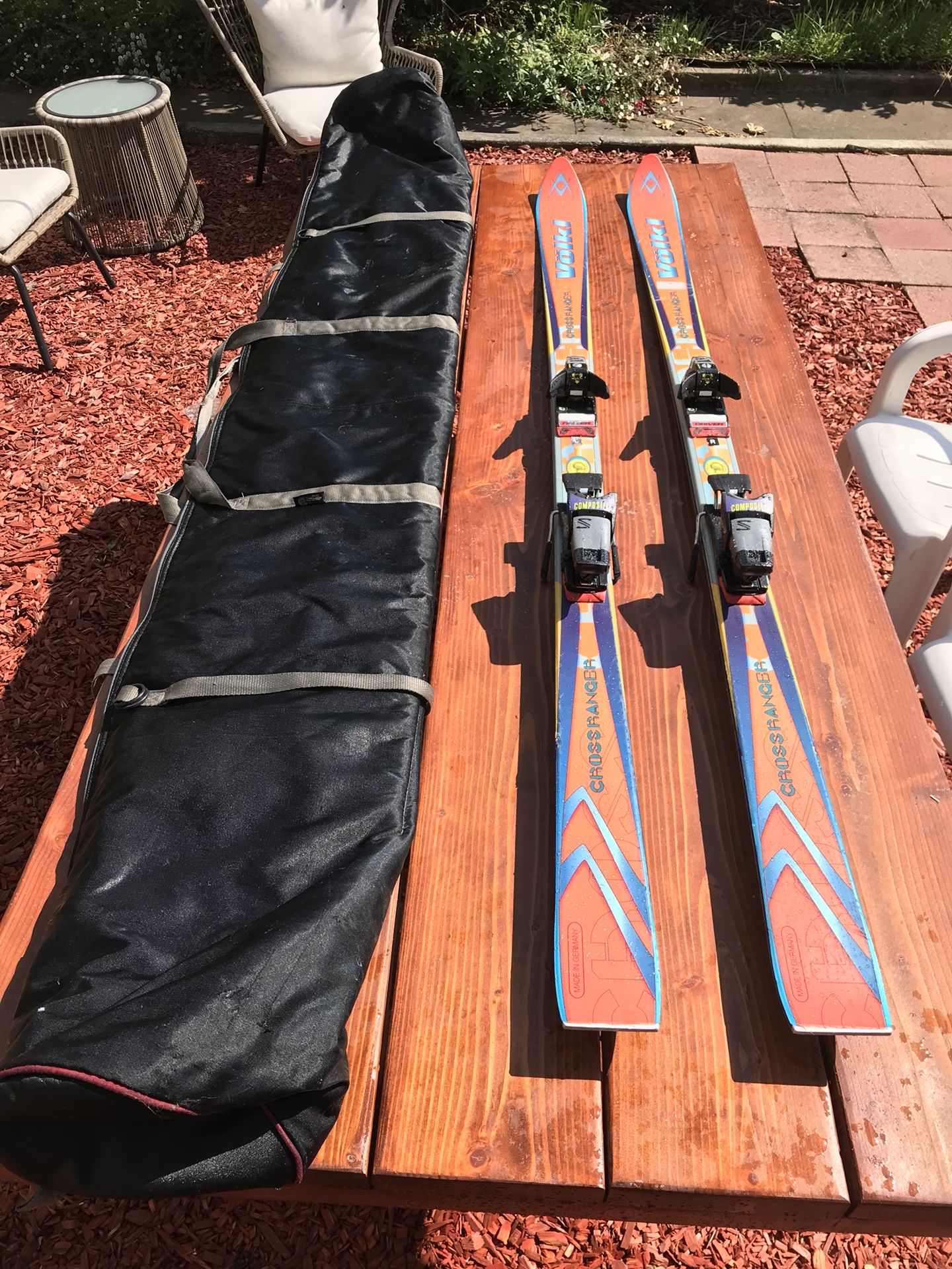 Volkl CrossRanger skis 190cm for Sale in San Francisco, CA - OfferUp