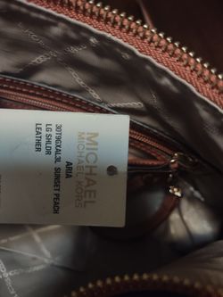 Sunset peach on sale michael kors wallet