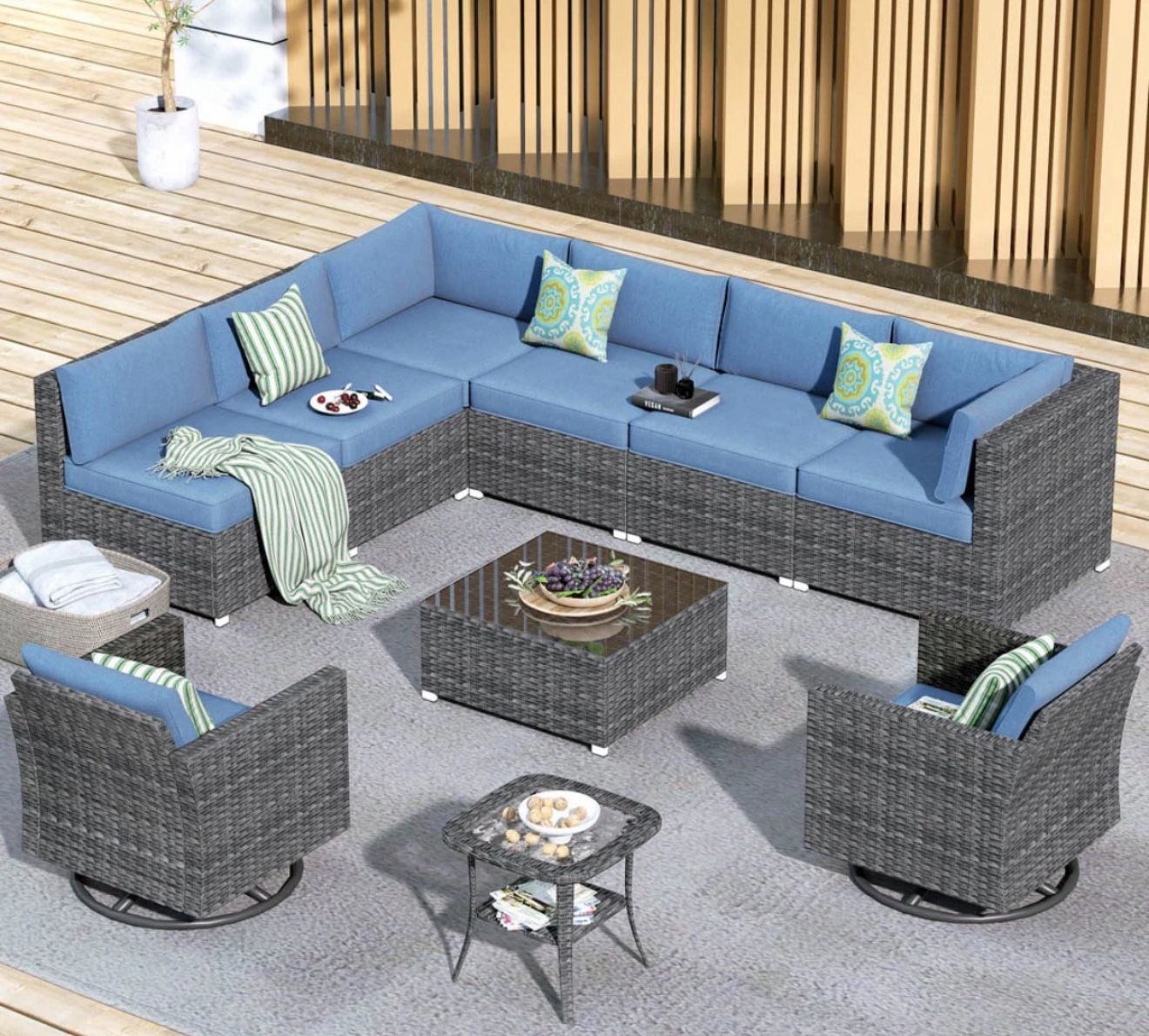 Brand New Patio Outdoor Furniture Set