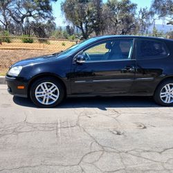 volkswagen Rabbit 5 Cylinder Black 2008