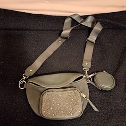 Madden NYC Olive Green Fanny Pack