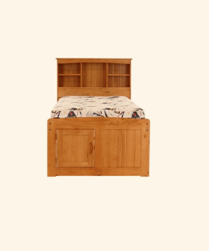 Twin Size  Bookcase Bed