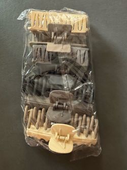 5 pack of hair claw clips